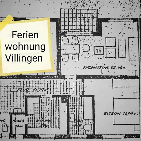 Ferienwohnung Villingen 公寓 *
